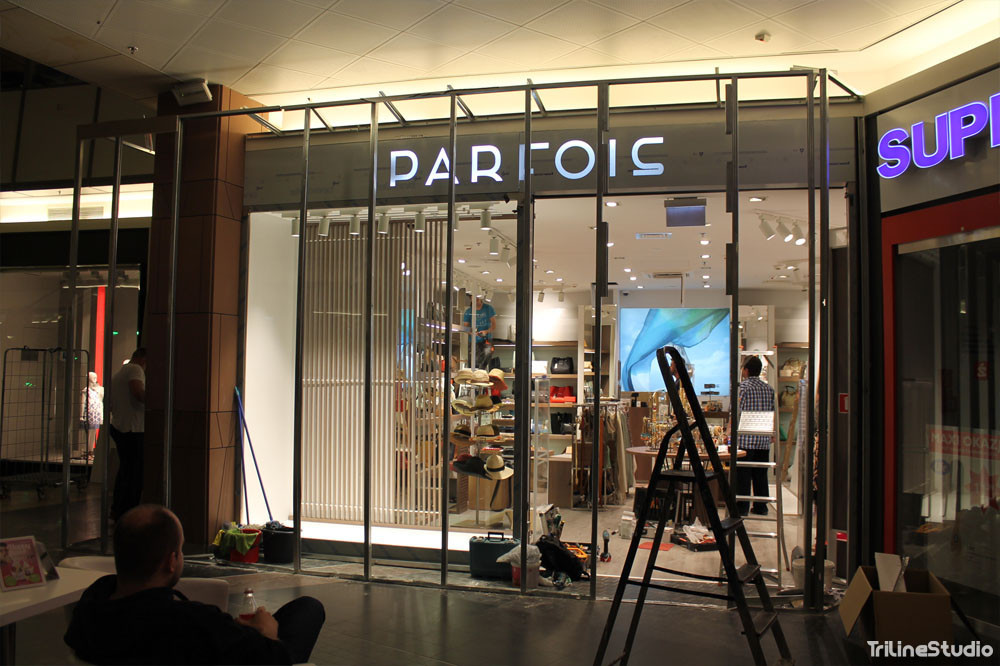 Triline Studio Parfois Shop Sklep Construction Budowa Zlote Tarasy Warszawa 6#